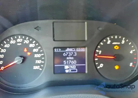 2019 Mercedes-Benz Sprinter 2500/3500 z USA, uszkodzony, nr VIN WD4PF1CDXKP185434